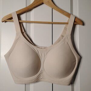 FORLEST Women's Beige Jelly Gel Amber Plus No-Wire Supportive Minimizer Bra 5XL